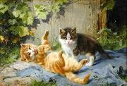 unknow artist Cats 137 oil painting on canvas